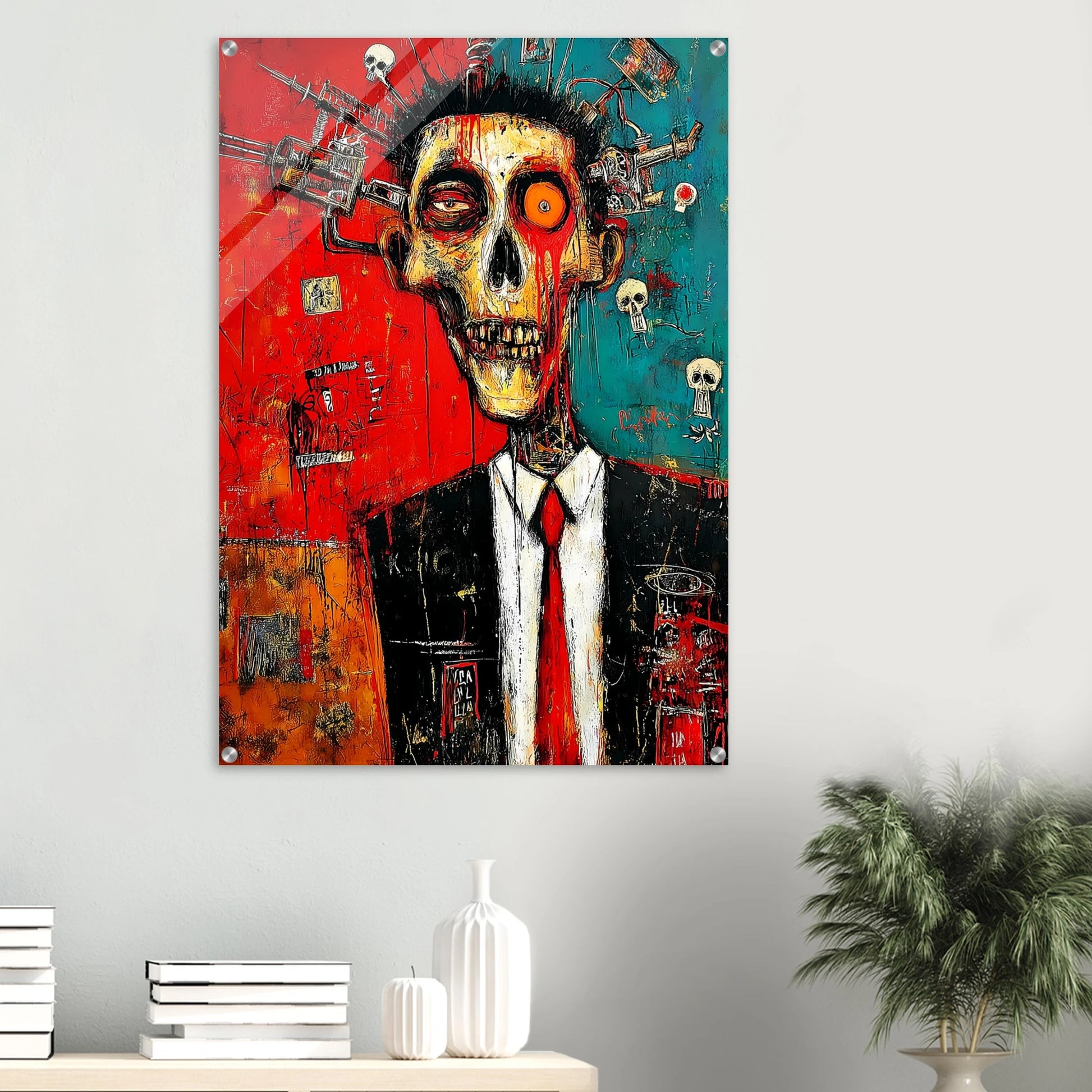 Cadre Mortel — tableau plexiglas — vue 6 — art mural STNCL