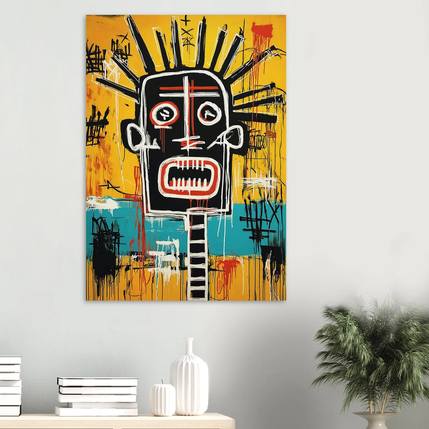 Tête Solaire — affiche d'art — vue 6 — art mural STNCL