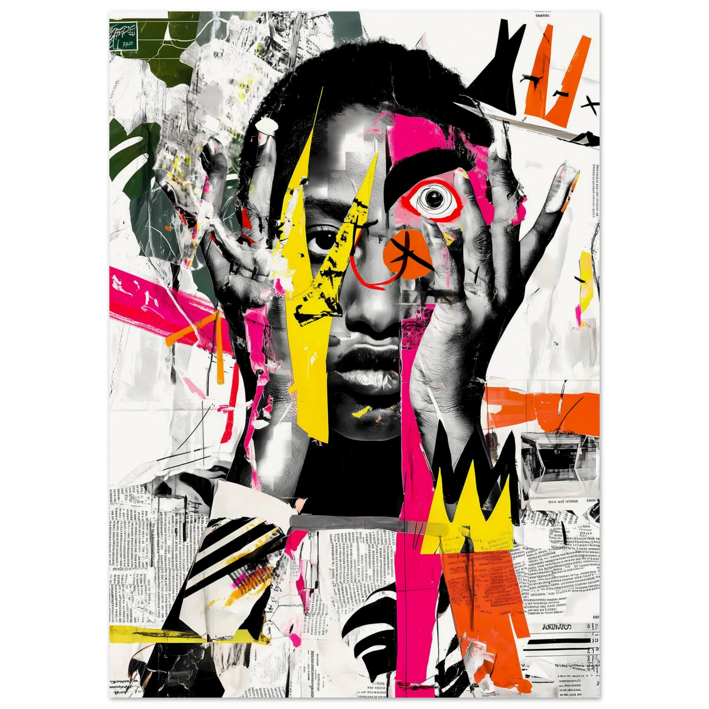 Éclats d'un Regard — affiche d'art — vue 5 — art mural STNCL